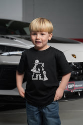 Children’s Varsity Tee Black