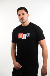 Amico Black Element Tee Red White Blue