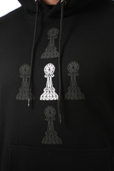 5 Pawn Hoodie 4 Black 1 White