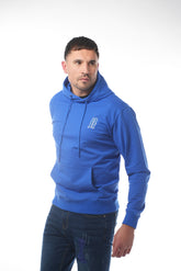 “A” EMBROIDERY BLUE HOODIE