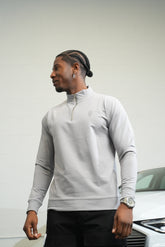 AW25 - QTR Zip Grey
