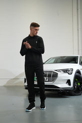 AW25 - Long Sleeve 3 Button Black