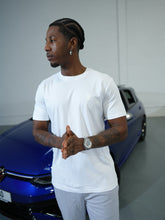 AW25 - Round Neck Rubber Icon White