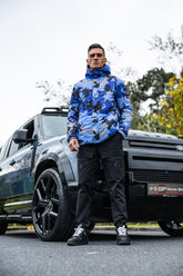 AMICO CAMO SKULL JACKET BLUE