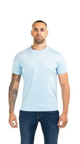 Amico Embroidery Light Blue Tee