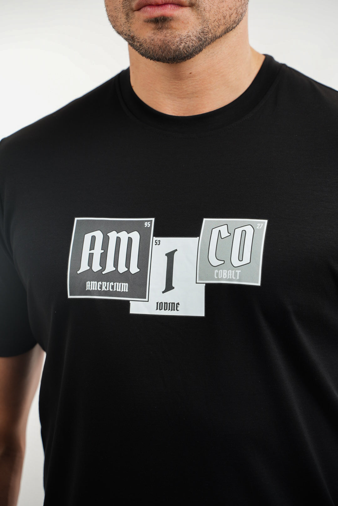 Amico Element Black & Grey Tee