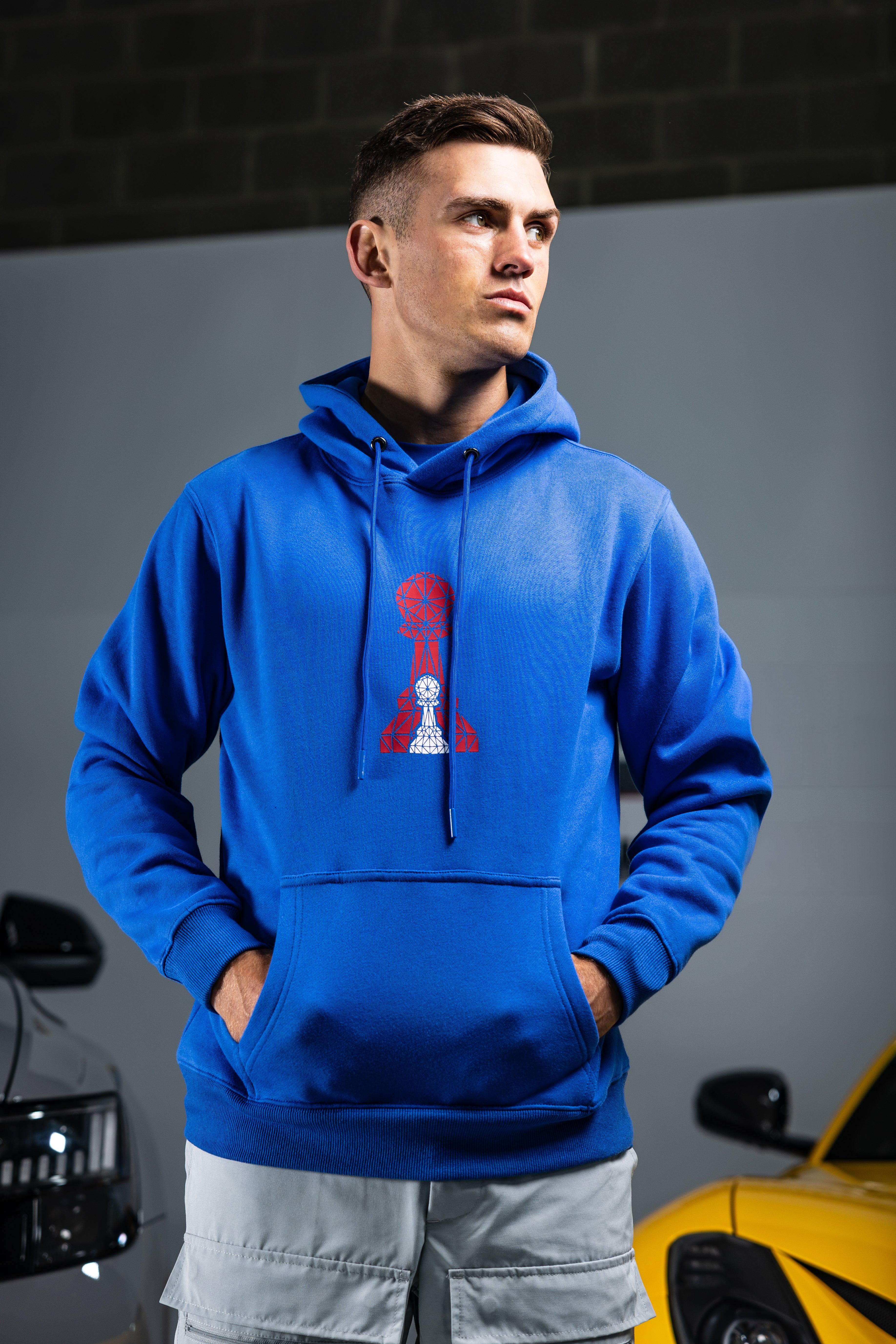 - Pawn within Pawn Hoodie Blue

- 1 Red 1 White Pawn