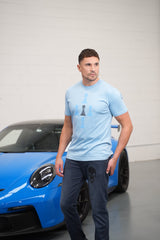 BABY BLUE 5 PAWN TEE 4 BLUE 1 BLACK