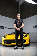 BLACK TEE 5 PAWN TEE -4 RED 1 GREY