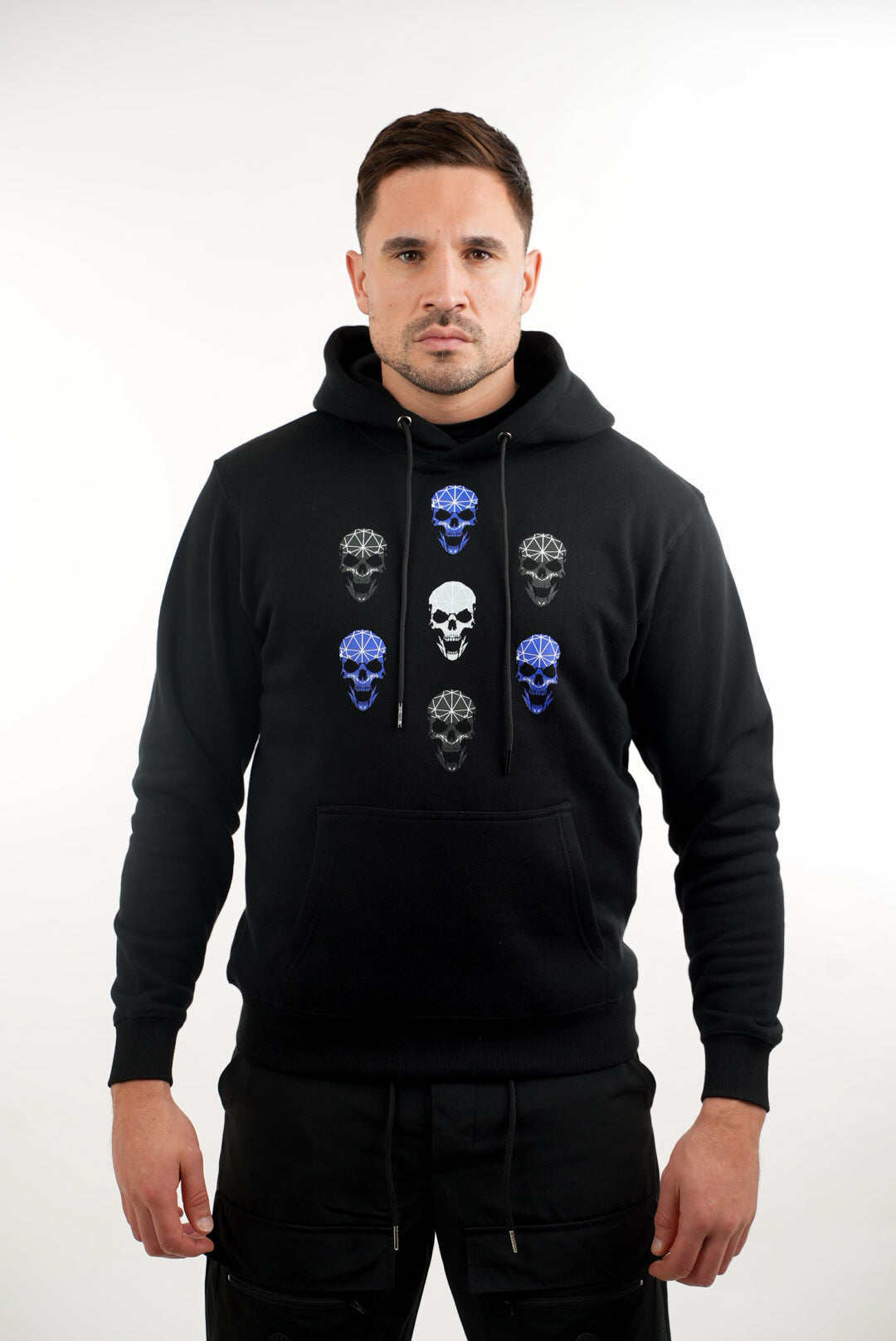 Amico Seven Skull Hoodie