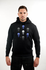 Amico Seven Skull Hoodie