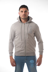 Grey Full Zip Hoodie