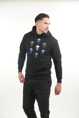 Amico Seven Skull Hoodie