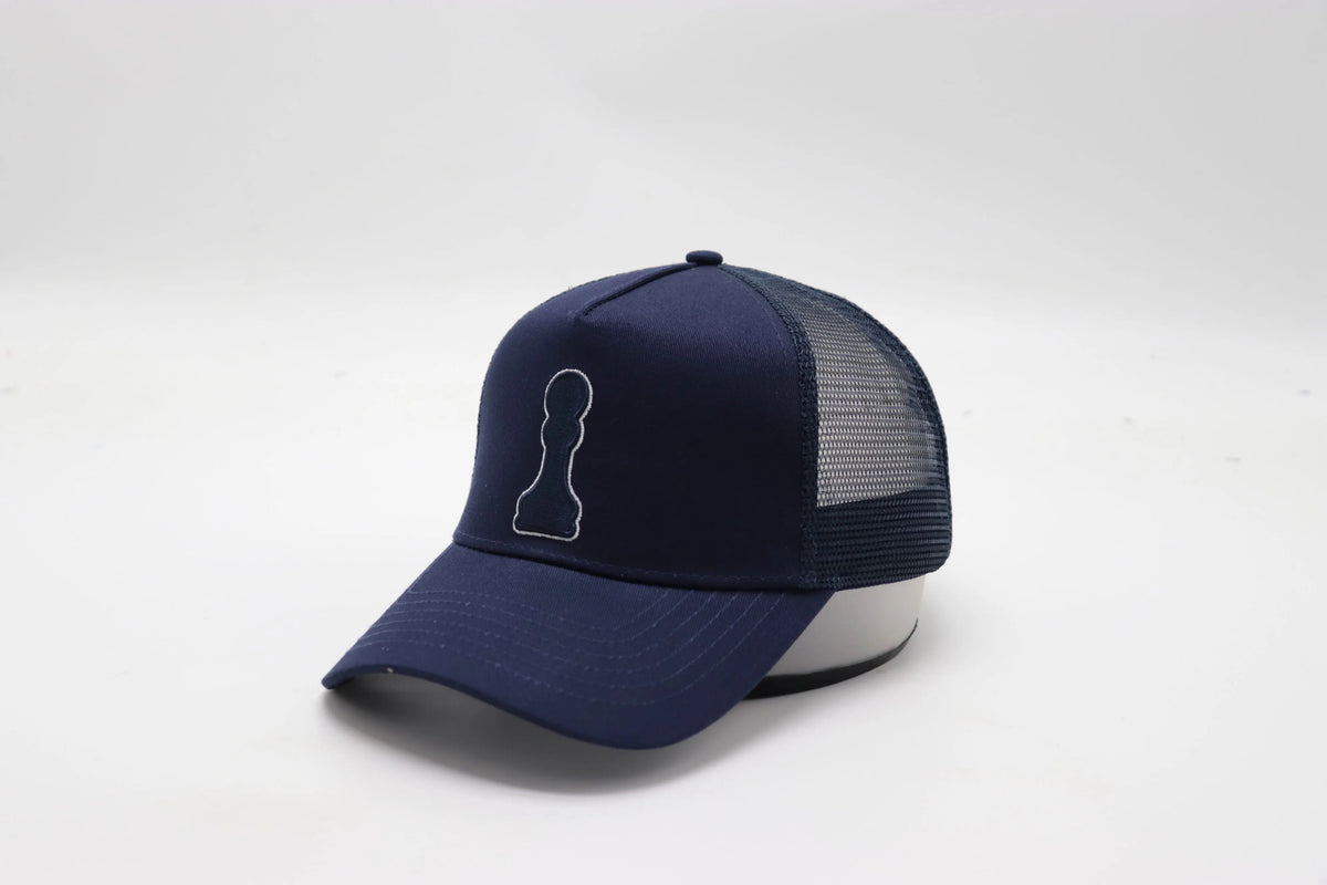 Navy Pawn Cap