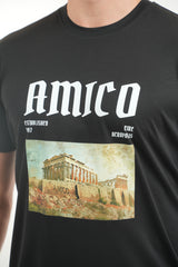 Black Greece Tee