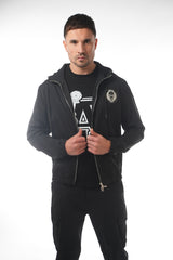 BLACK SKULL BADGE JACKET