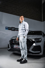 Grey Two Pattern Light Weight Jacket