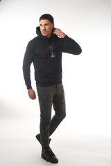 Two Pawn Hoodie Blue in Black Pawn