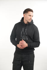 Black Two Dogs Hoodie