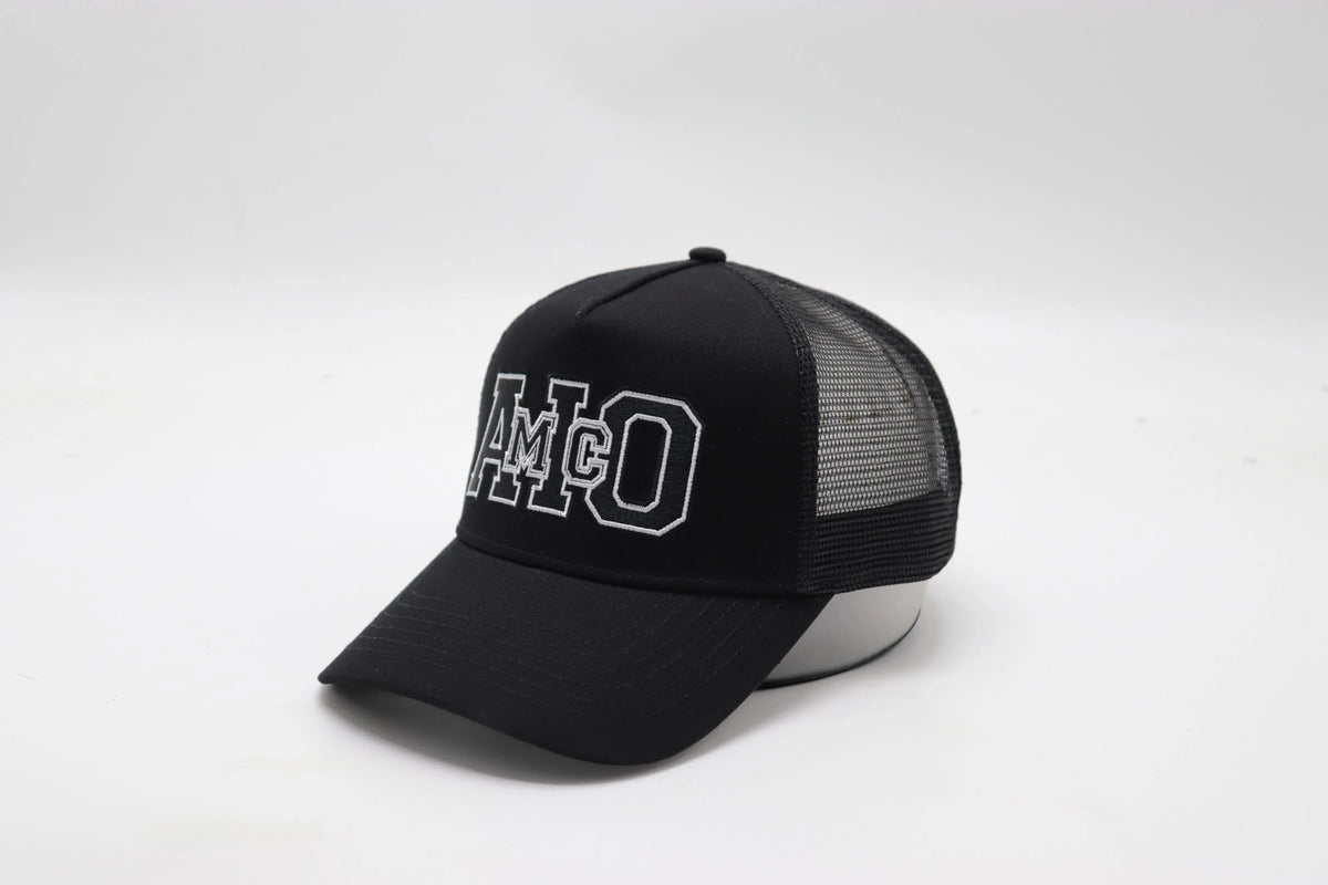 Amico Black Cap Black Text