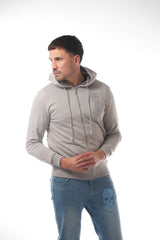 Grey Full Zip Hoodie