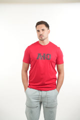 Amico Red Print Tee