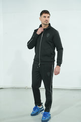 Black Skull Badge Pants