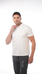 White Pawn Embrodiery Polo