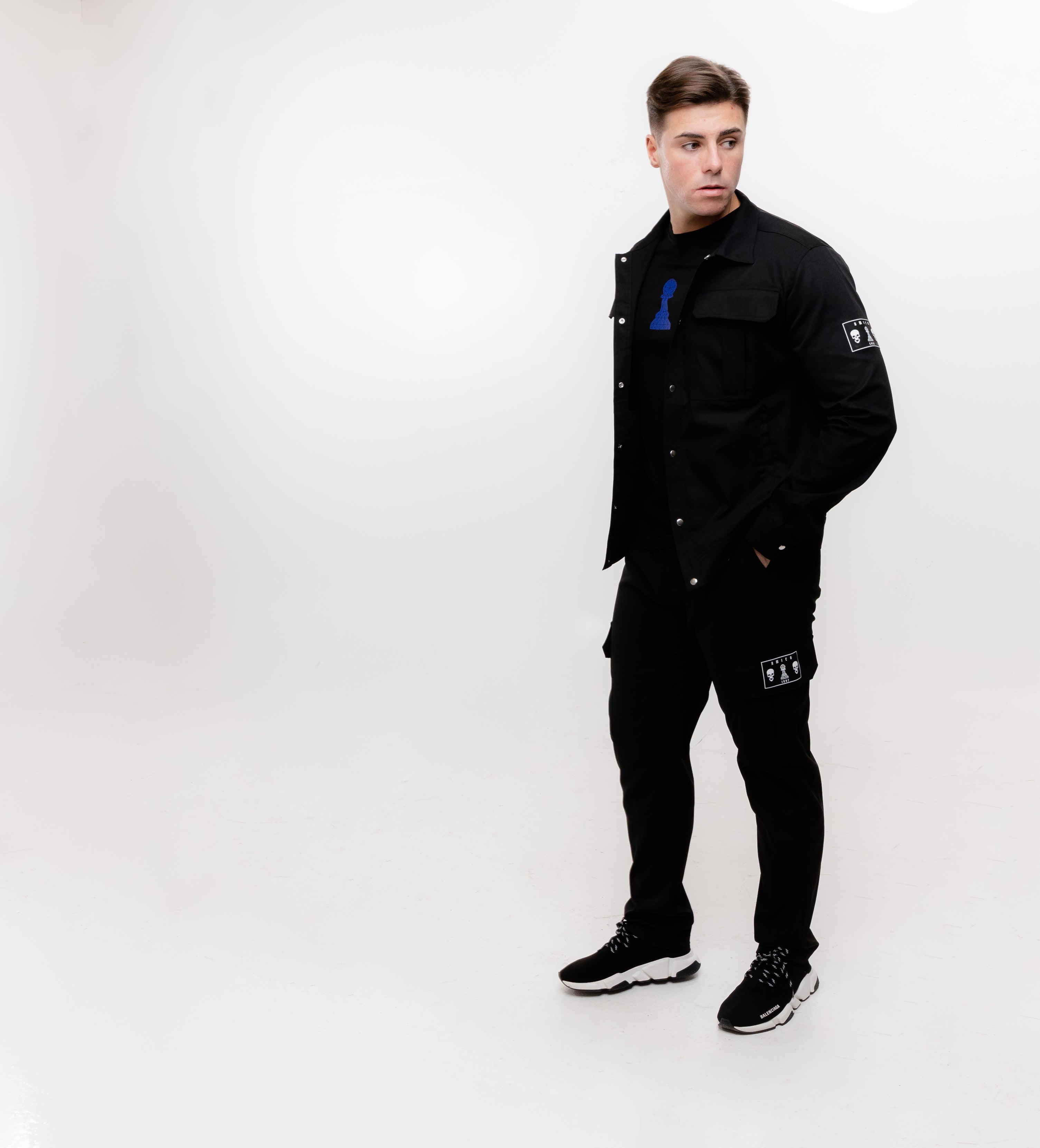 Black Cargo Jacket