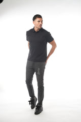 Black Pawn Embrodiery Polo