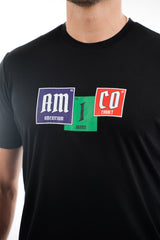 Black Amico Chemical Tee