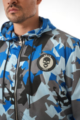 Camo Jacket Blue & Baby Blue