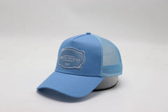 Amico Badge Baby Blue Cap