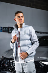 Grey Two Pattern Light Weight Jacket