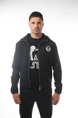 BLACK SKULL BADGE JACKET