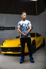 BABY BLUE A DOUBLE PAWN T