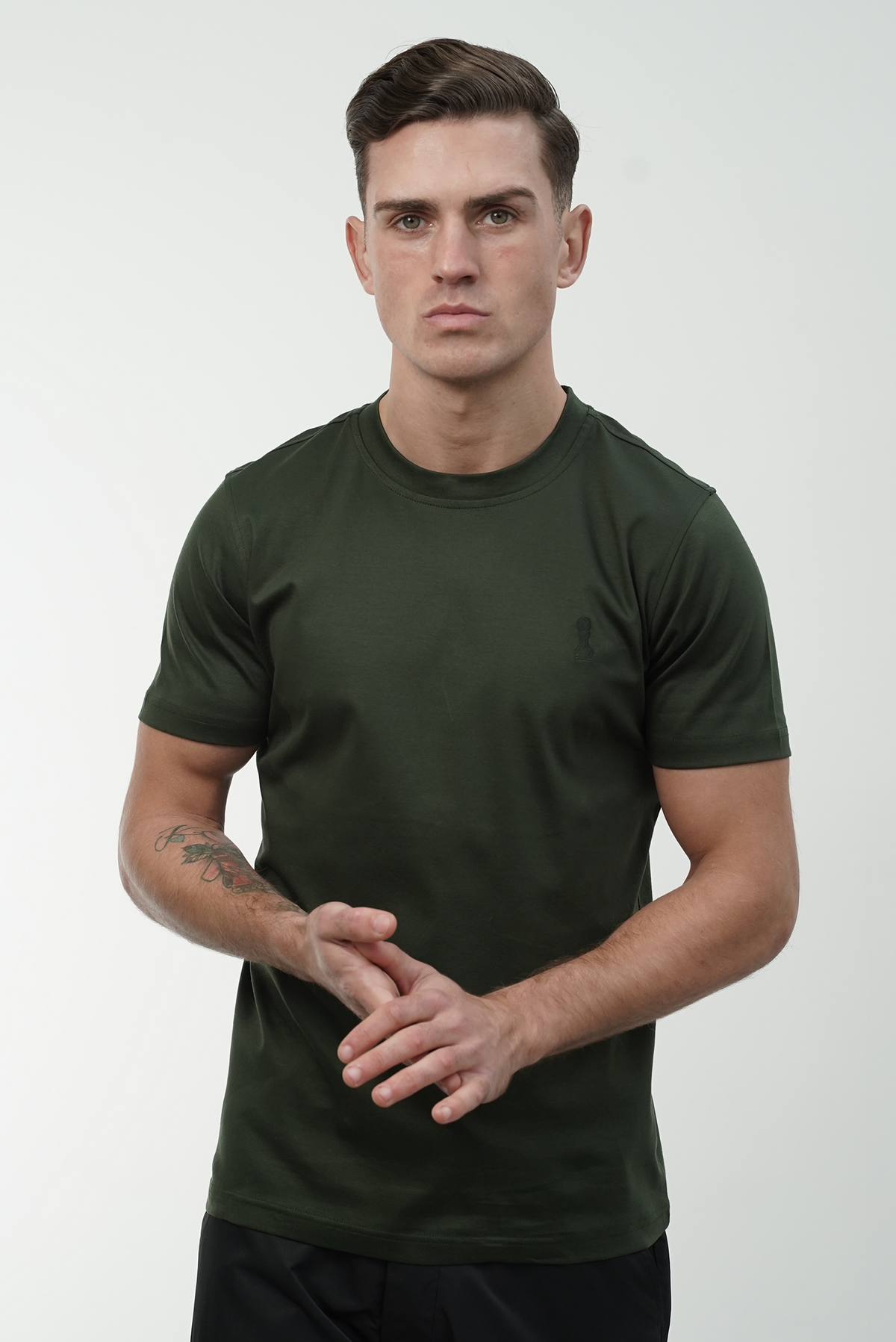 Amico Embroidery Green Tee