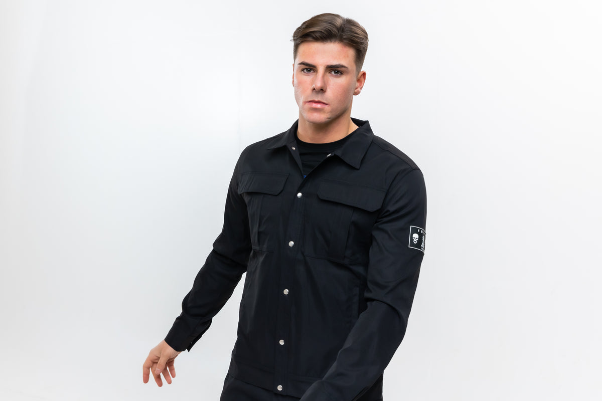 Black Cargo Jacket