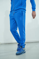 Colbalt Blue Skull Pants