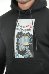 Black Skull Pastel Hoodie