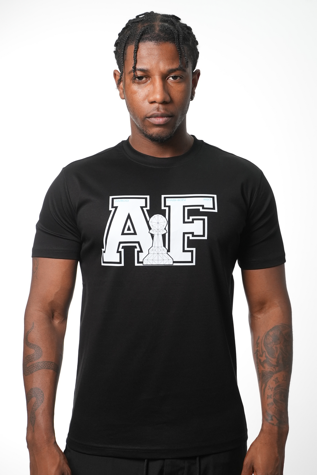 Men's Black AF T-Shirt