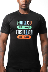 Men's Black Fashion T-Shirt