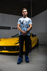 BABY BLUE A DOUBLE PAWN T