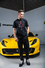 BLACK TEE 5 PAWN TEE -4 RED 1 GREY