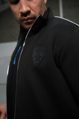 Black Skull Zip Jacket