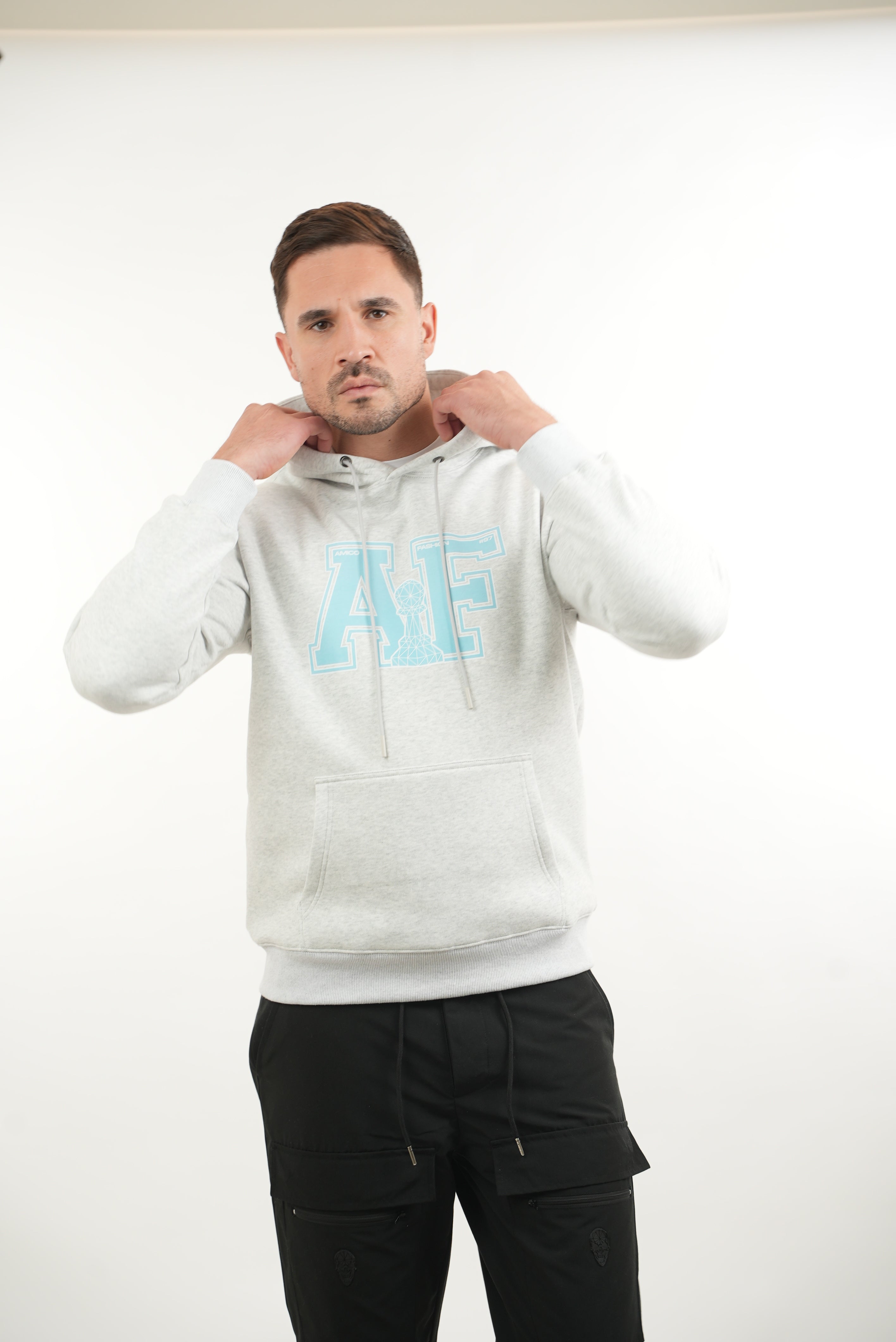Grey A Pawn F Grey Hoodie