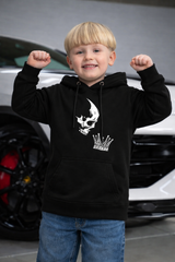Amico Jr Skull & Crown Black Hoodie