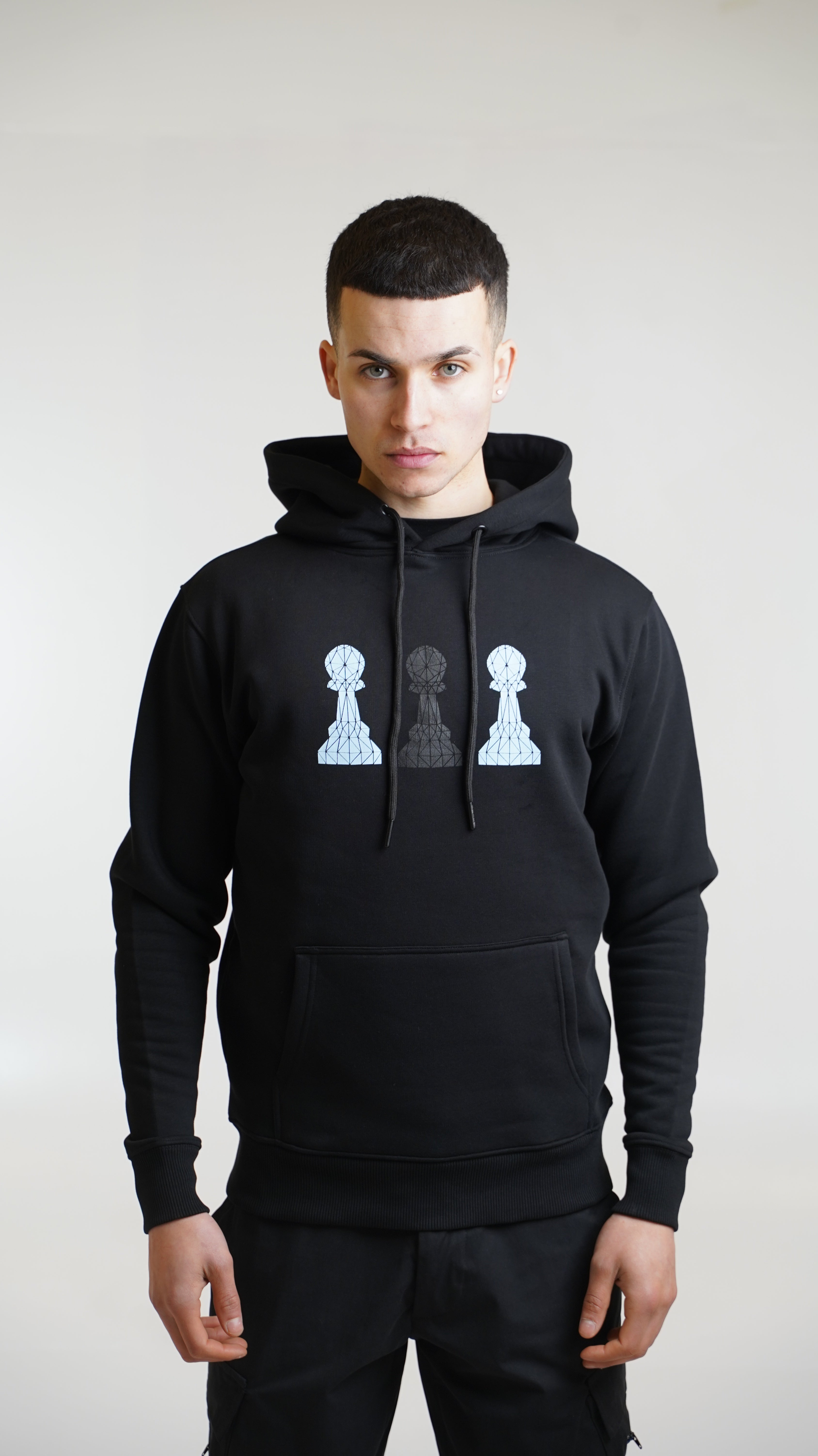 Men's Amico Blue Pawn Hoodie