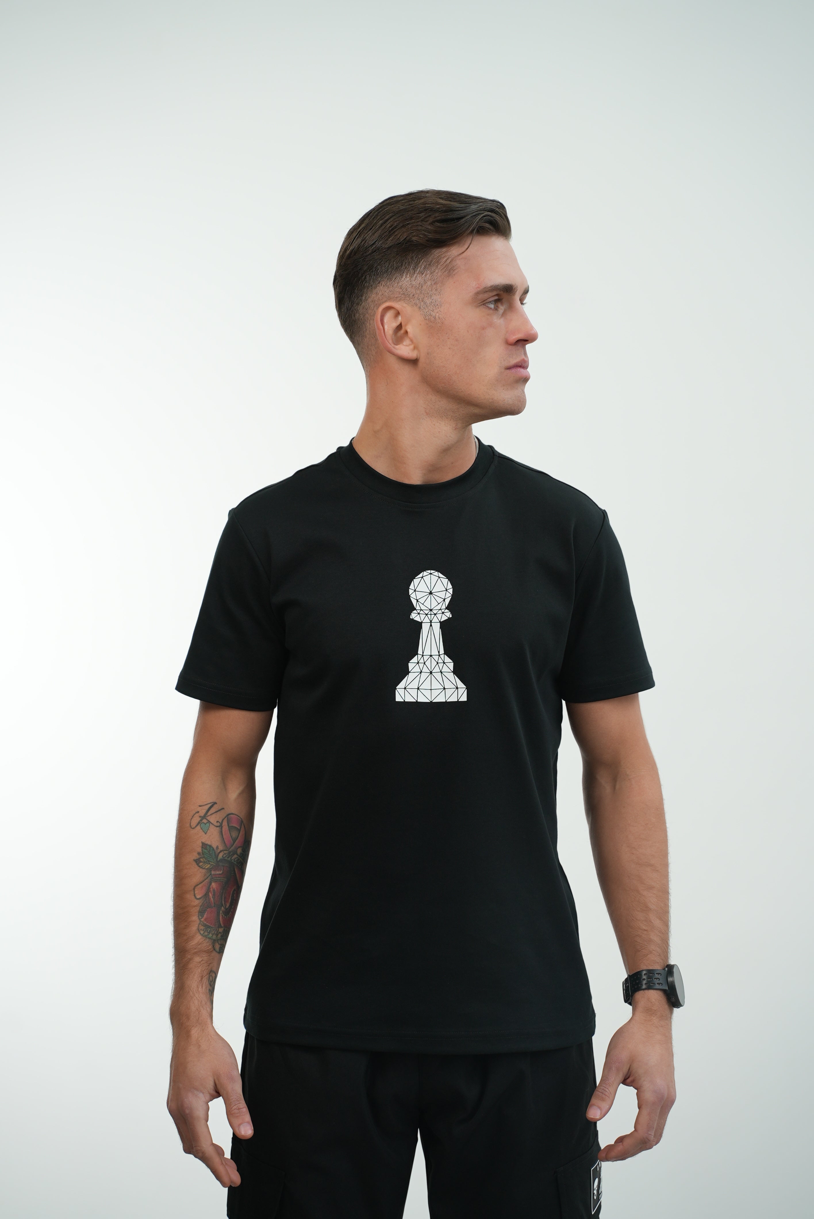 Men's Amico Pawn Black T-Shirt