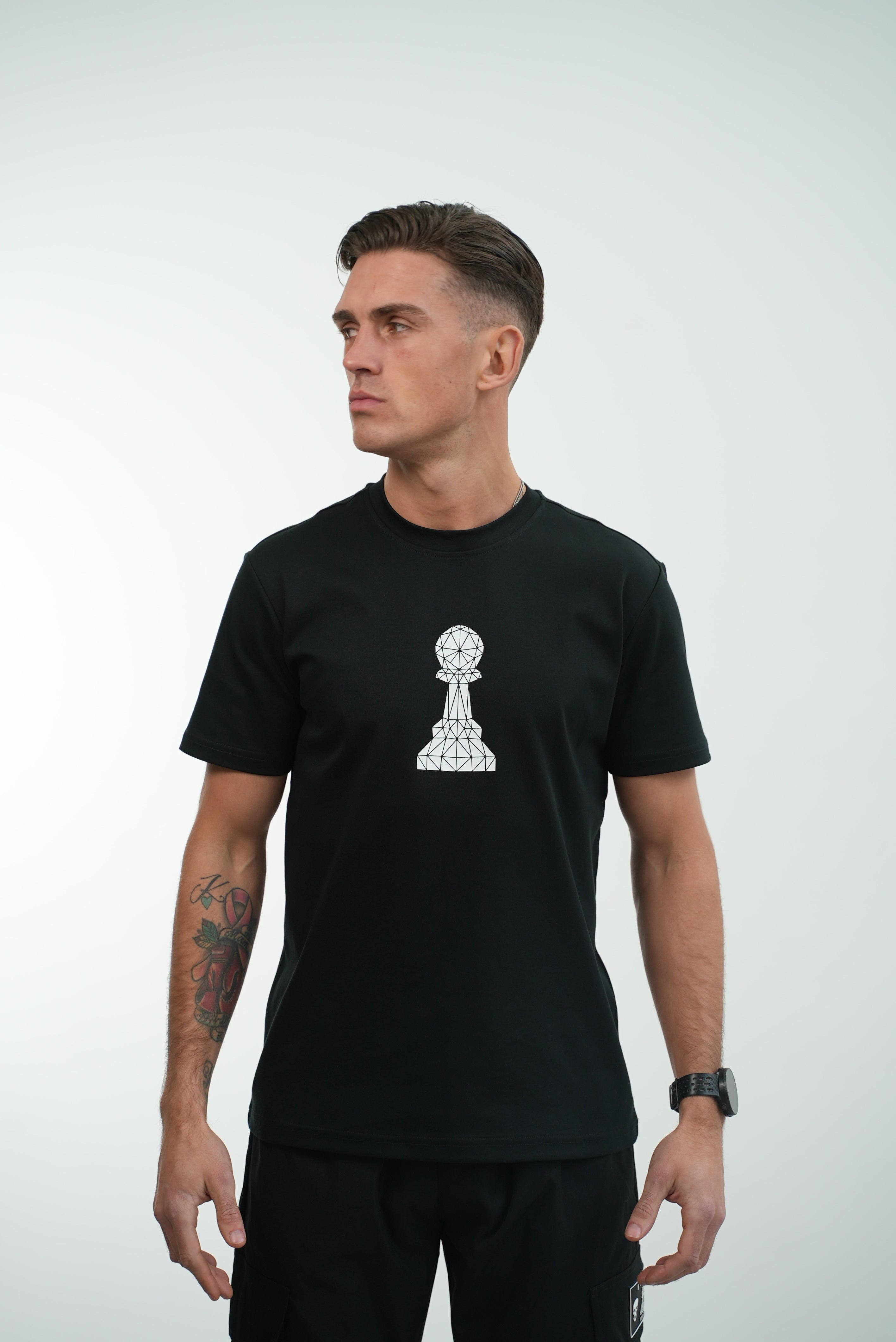 Men's Amico Pawn Black T-Shirt